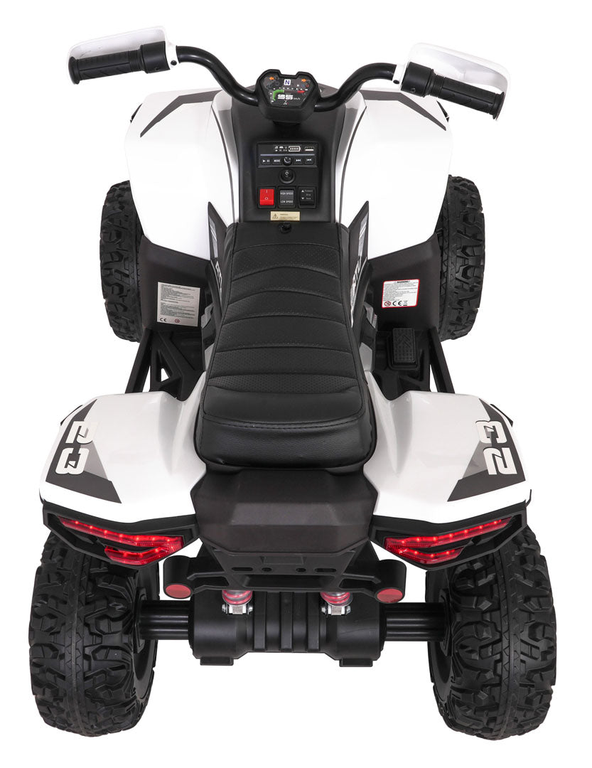 Quad na akumulator Fast Wheel 4x4 - bijeli