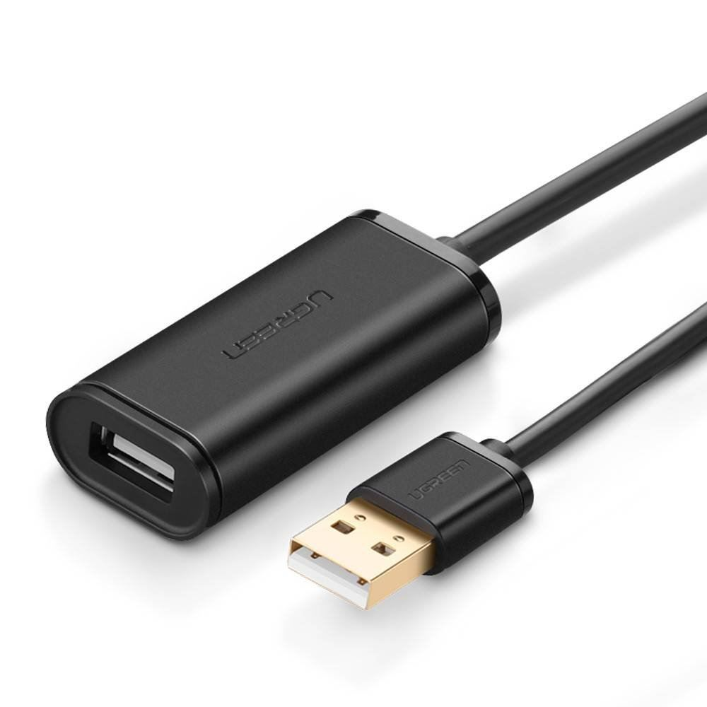 Ugreen 10321 USB kabel 10 m USB 2.0 USB A Crno