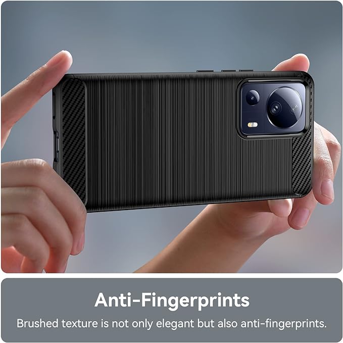 CARBON Case maska za XIAOMI 13 Lite crna