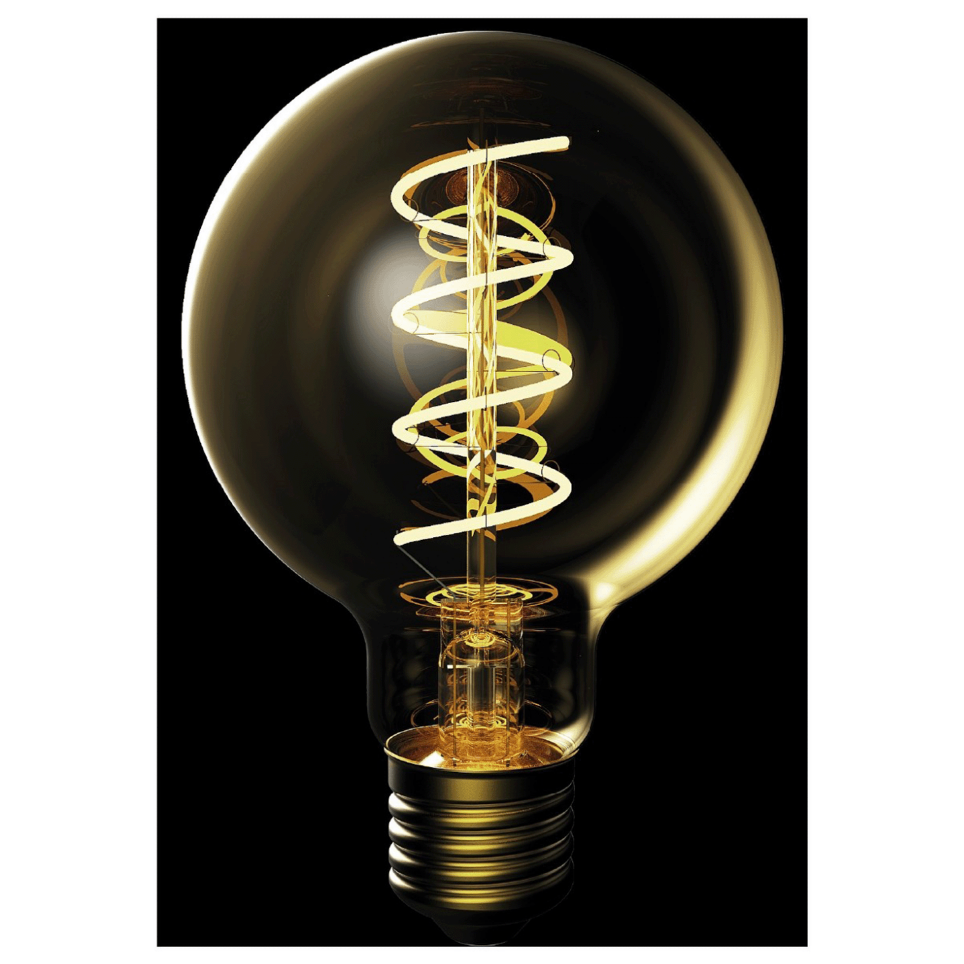 Avide Žarulja,LED,4.5W,E14,2700K,230V AC,topla bijela svjetlost - Soft Filament G80 4.5W E27