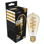 Avide Žarulja,LED,4.5W,E27,2700K,230V AC,topla bijela svjetlost - Soft Filament ST58 4.5W E27