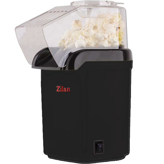 Zilan Aparat za kokice, 1200 W, crna - ZLN8045