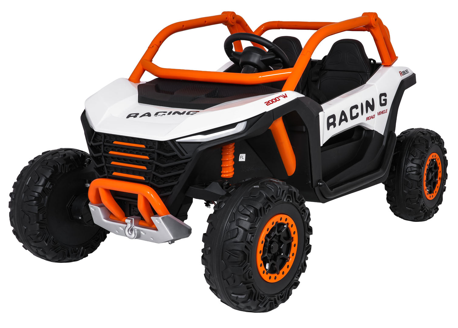 Buggy na akumulator RACING Road 2000 4x4 - dvosjed - bijeli