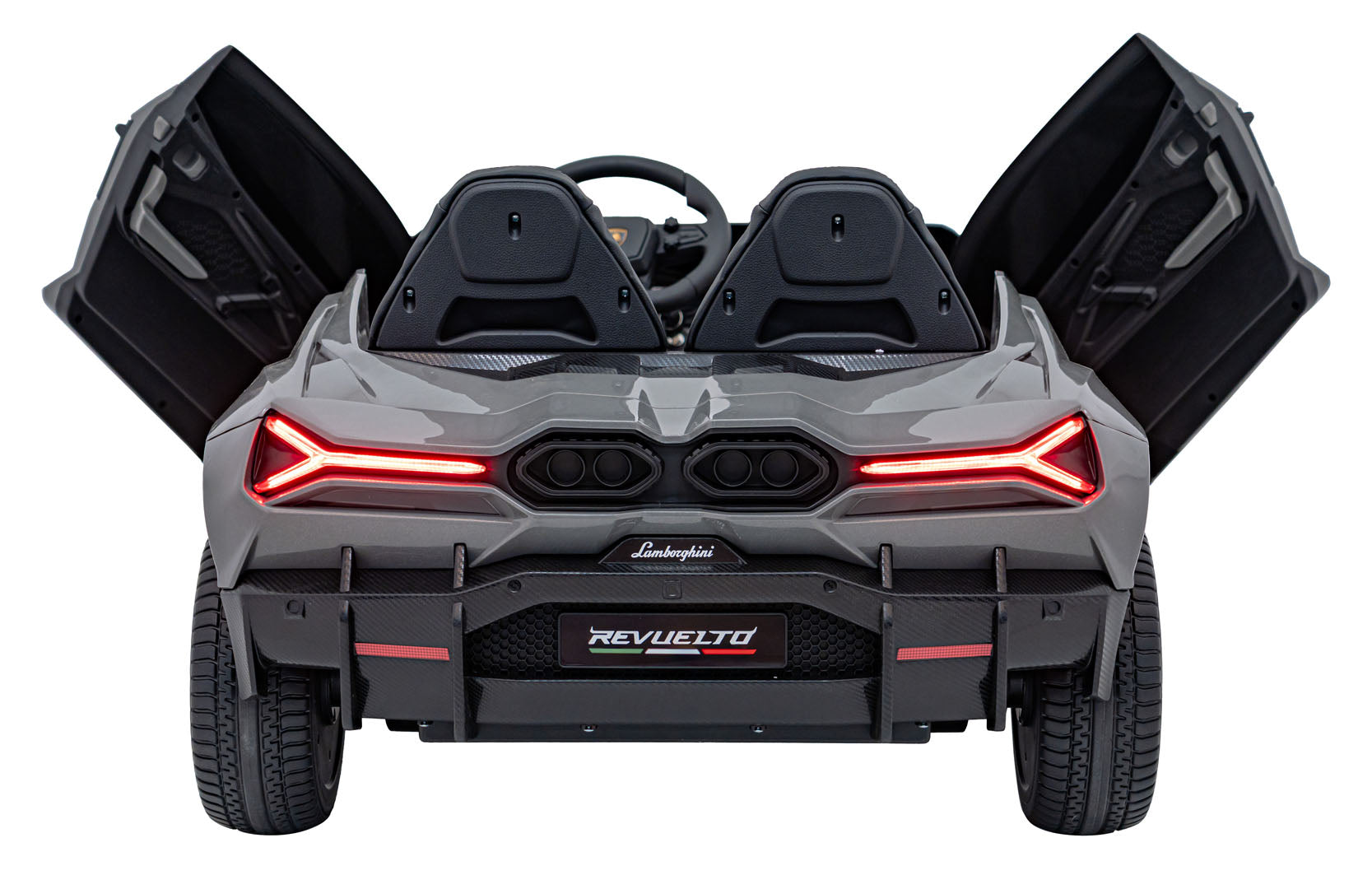 Licencirani auto na akumulator Lamborghini Revuelto XL 4x4 - dvosjed - sivi