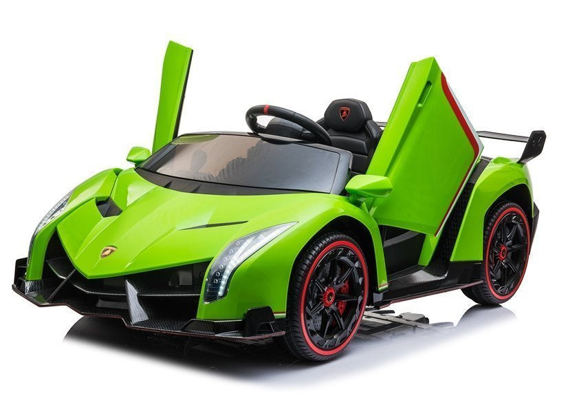 Licencirani auto na akumulator Lamborghini Veneno 4x4 + MP4 - zeleni