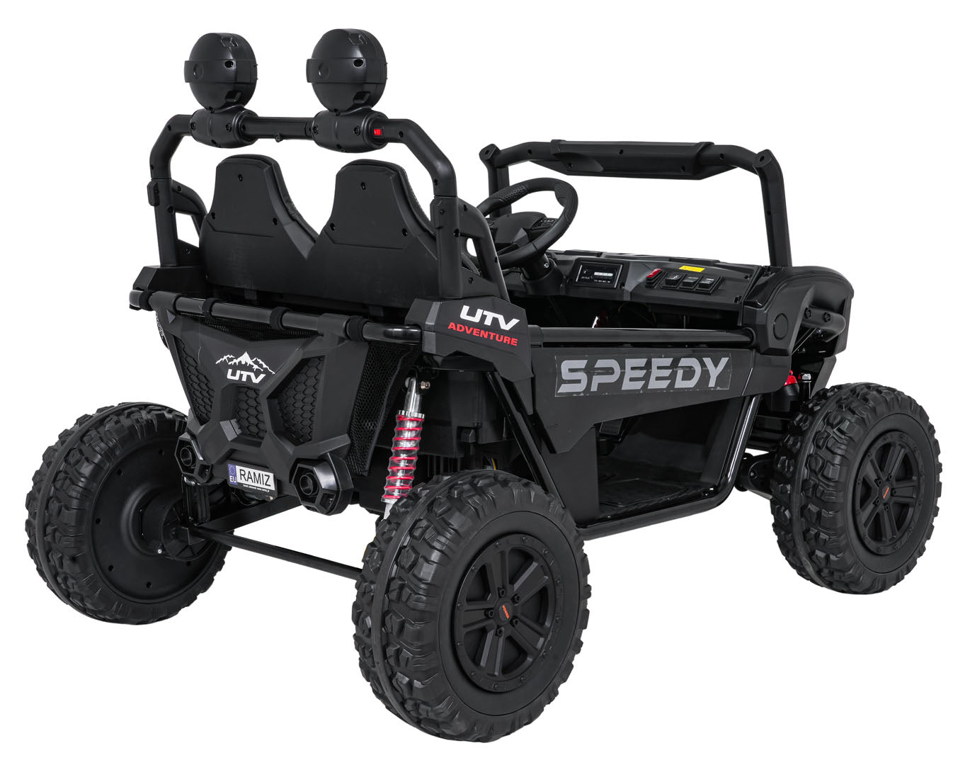 Buggy na akumulator SPEEDY 4x4 - dvosjed - crni