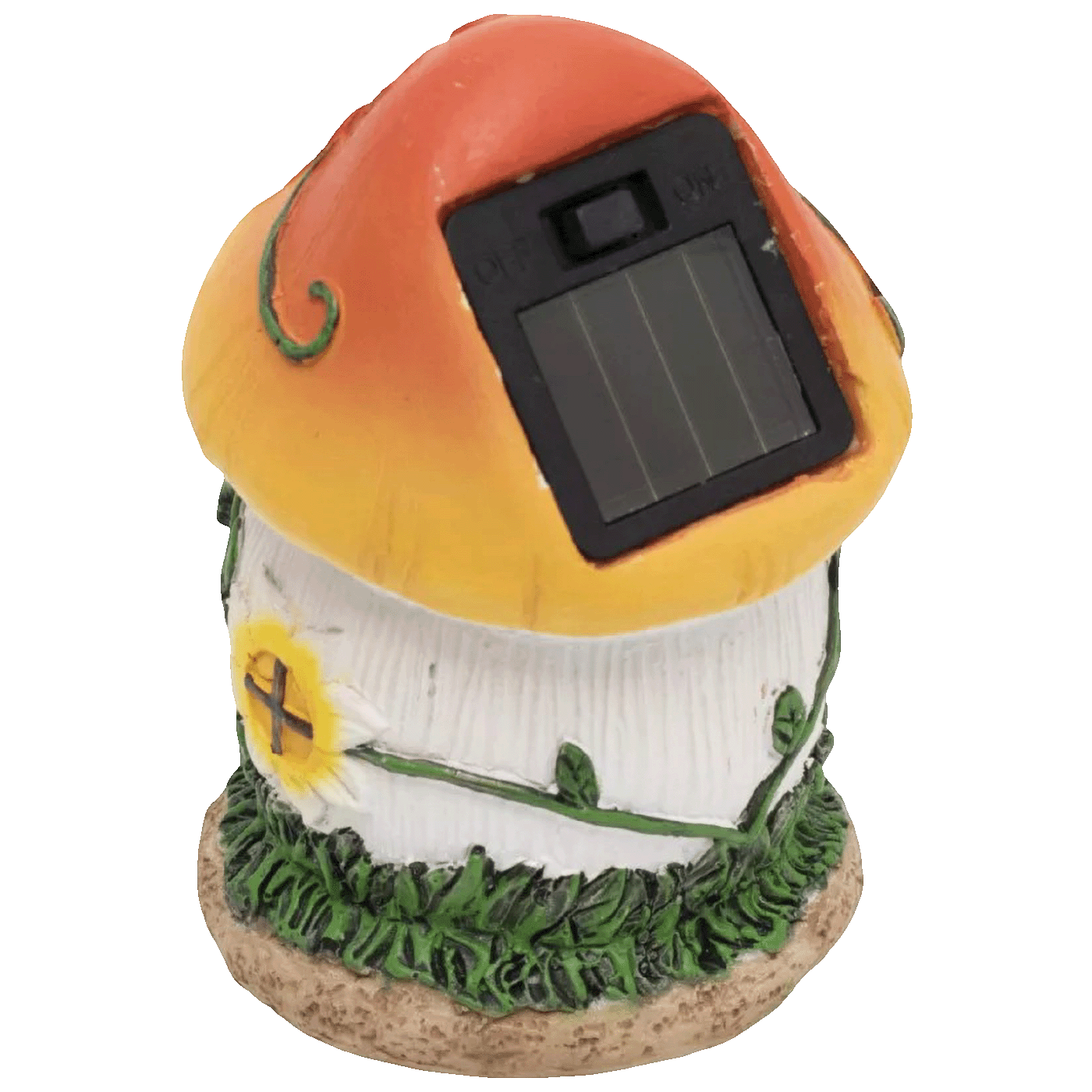 home Solarna vrtna lampa u obliku kućice-gljiva, 40 mAh - MX675