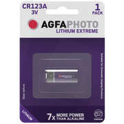 AgfaPhoto Baterija litijumska CR123A, 3V, blister 1 komad - CR123A B1
