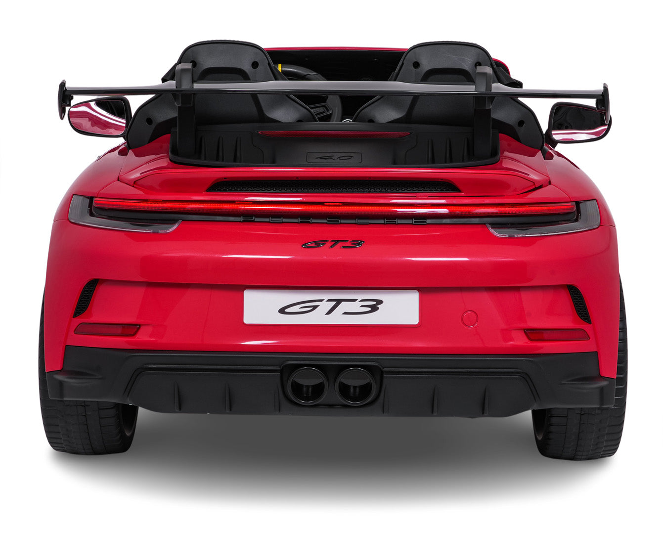 Licencirani auto na akumulator Porsche 911 GT3 STRONG - dvosjed - crveni