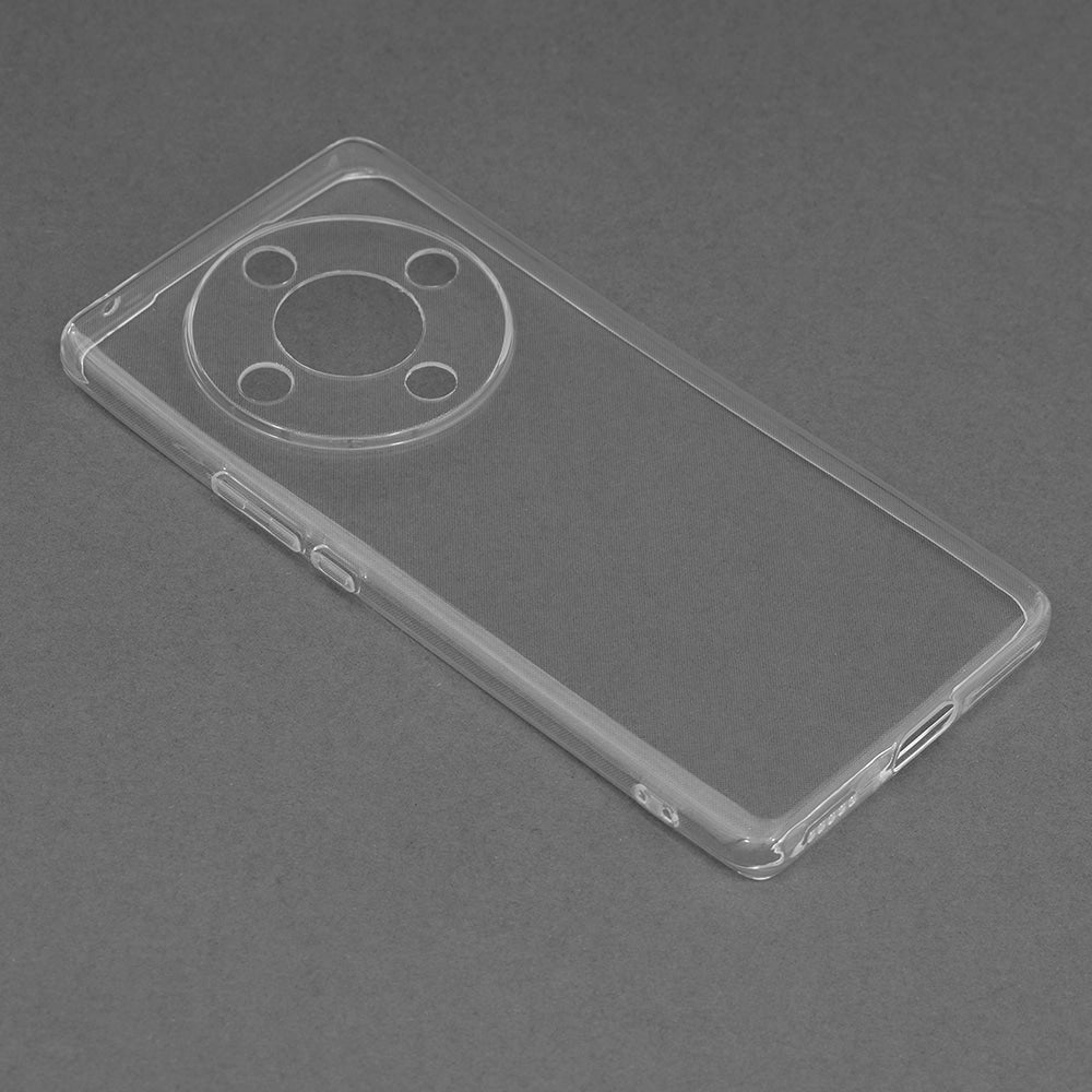 Techsuit - Clear Silicone maska za Honor Magic6 Lite - Transparent