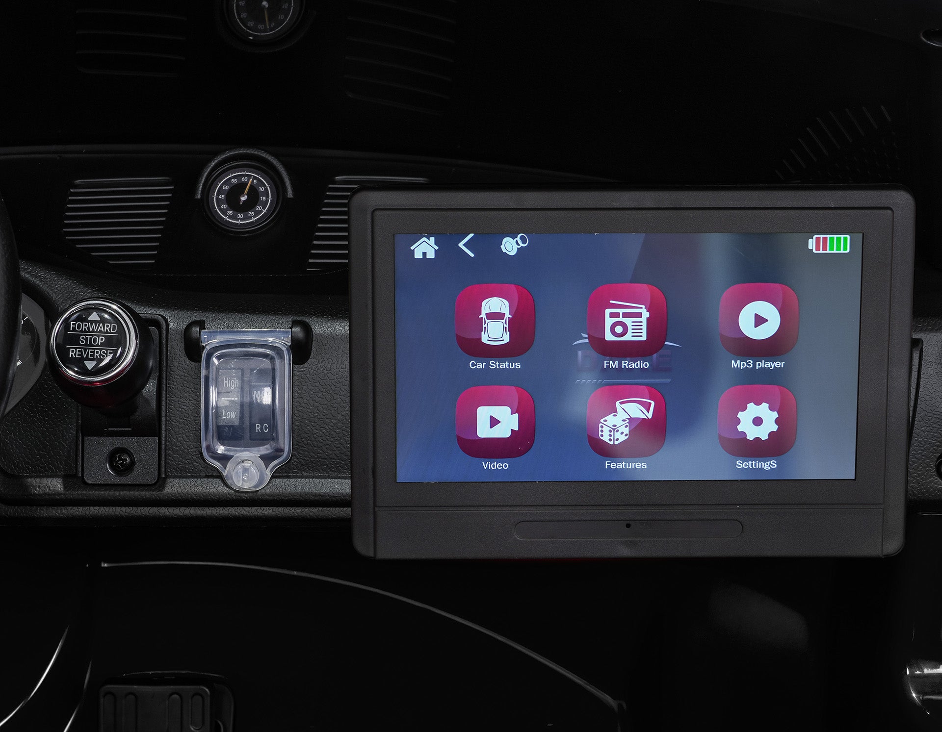 Licencirani auto na akumulator Porsche 911 GT3 STRONG MP4 - dvosjed - crni