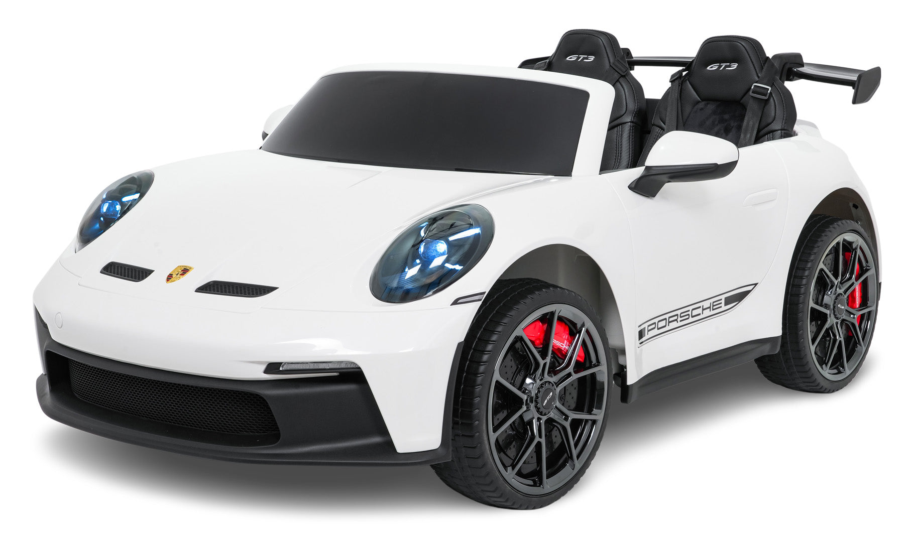 Licencirani auto na akumulator Porsche 911 GT3 4x4 STRONG MP4 - dvosjed - bijeli