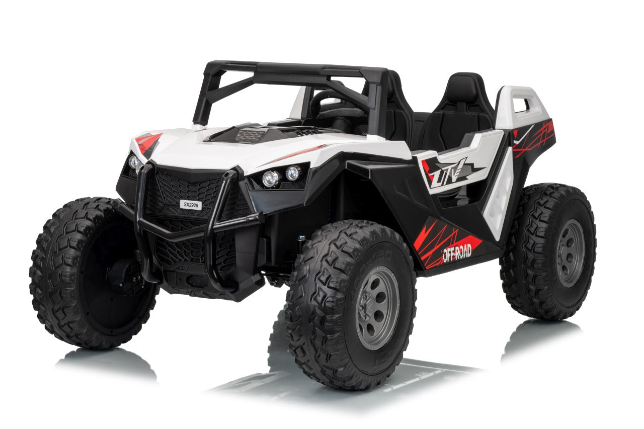 Buggy na akumulator RTR Monster Speed ​​4x4 - dvosjed - bijeli