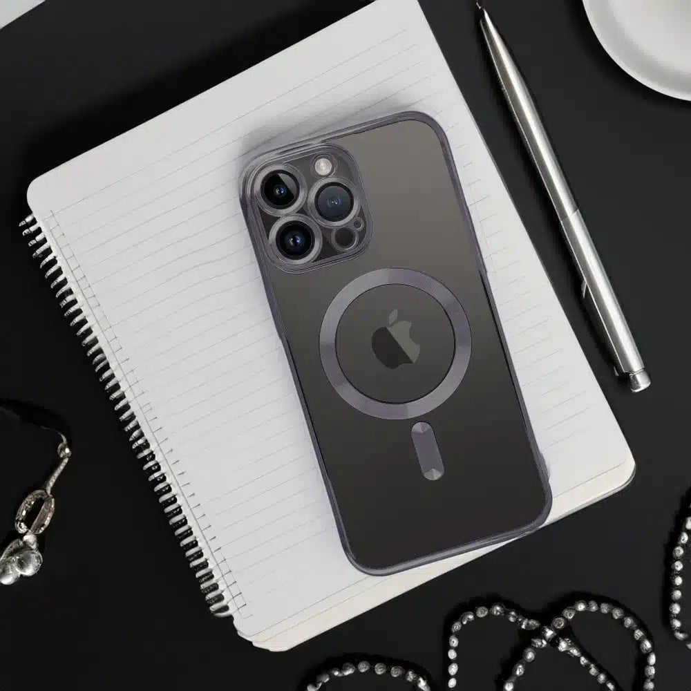 Electro Mag Cover maska kompatibilna sa MagSafe za iPhone 13 Pro Max crna