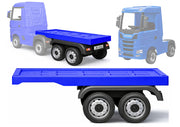 Prikolica za kamion Mercedes Actros HL358 - plava