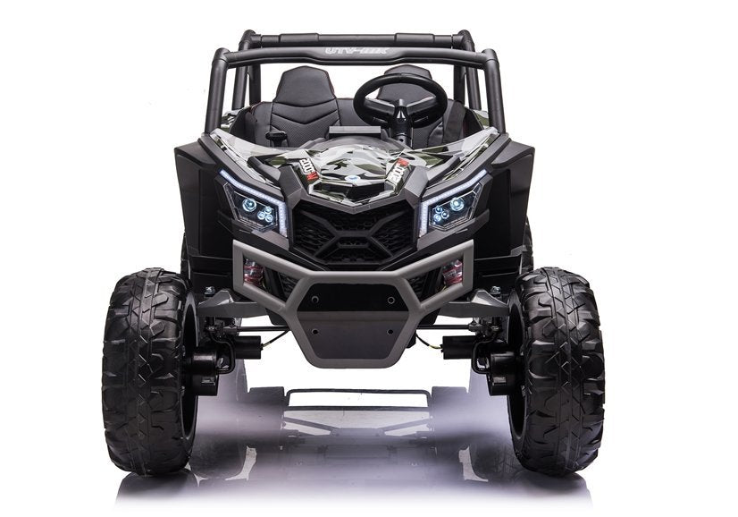 Buggy na akumulator UTV-MX613 Camo – 4×4 – dvosjed – crni/lakirani