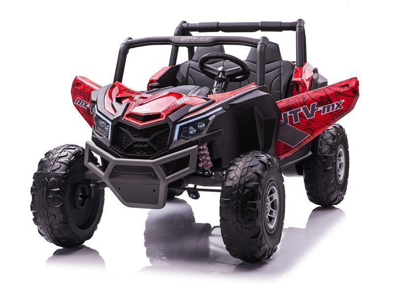 Buggy na akumulator UTV-MX613 Spyder– 4×4 – dvosjed – crveni/lakirani