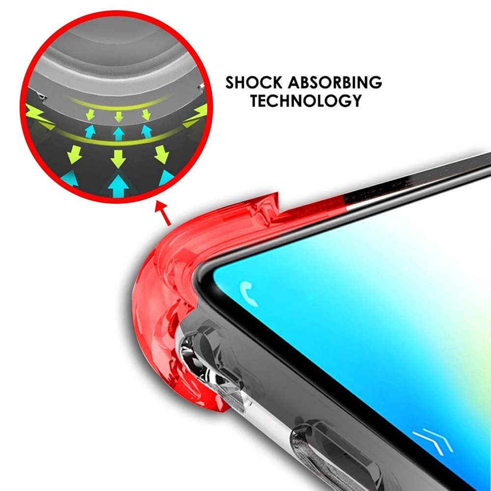 Techsuit Shockproof Clear Silicone prozirna maskica otporna na udarce za Xiaomi Redmi 9C / Redmi 9C NFC