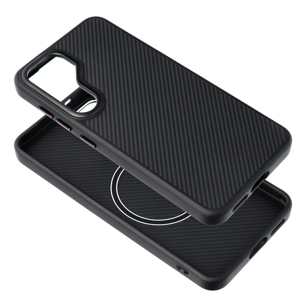Carbon Elite Mag Cover maska kompatibilna s MagSafeom za Samsung Galaxy S25 Plus crna