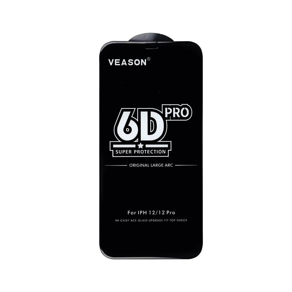 Kaljeno staklo 6D Pro Veason Glass – za Motorola G04 / G24 / G24 Power crno