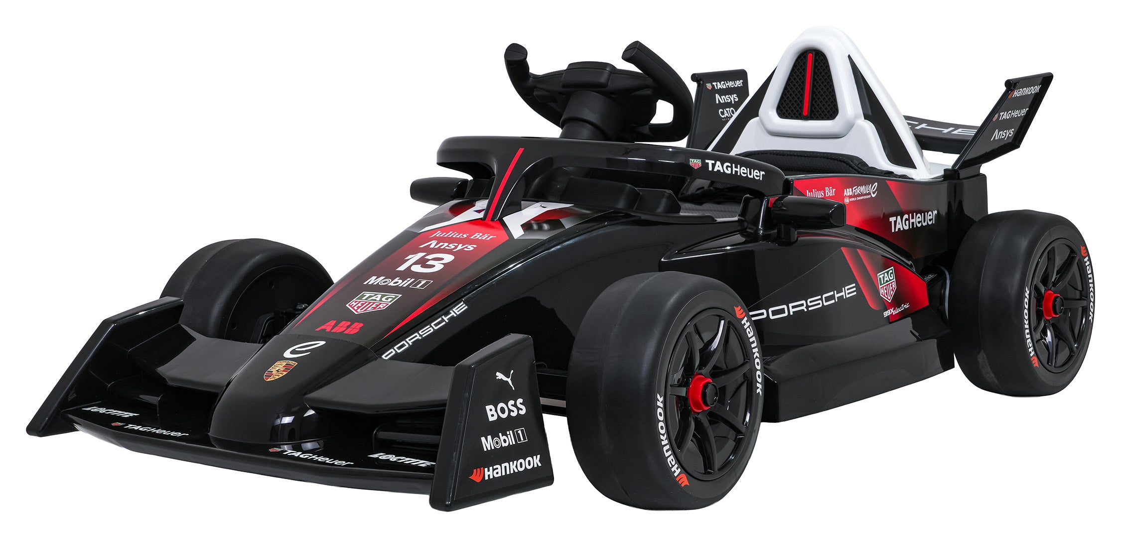 Licencirana formula na akumulator E Porsche - crveno/crni