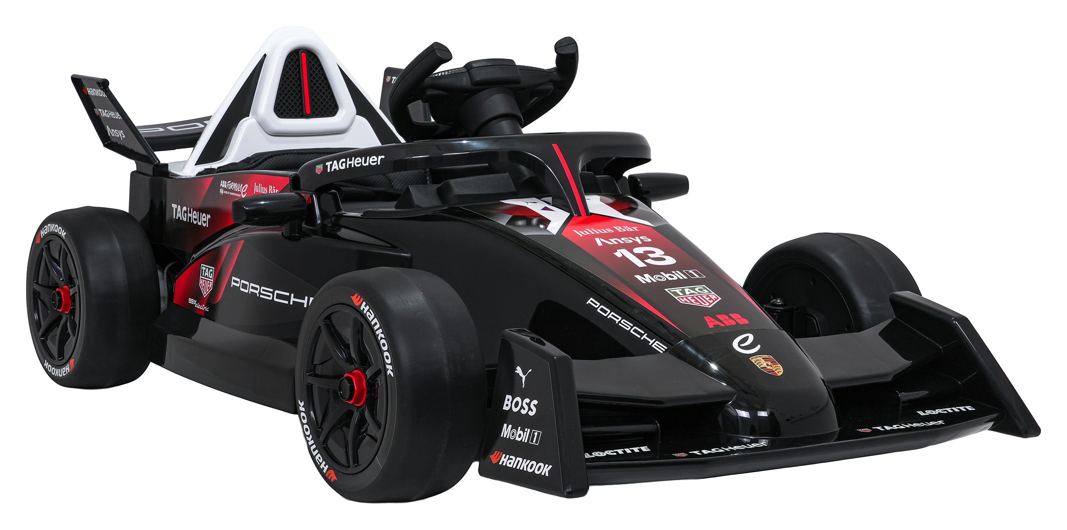 Licencirana formula na akumulator E Porsche - crveno/crni