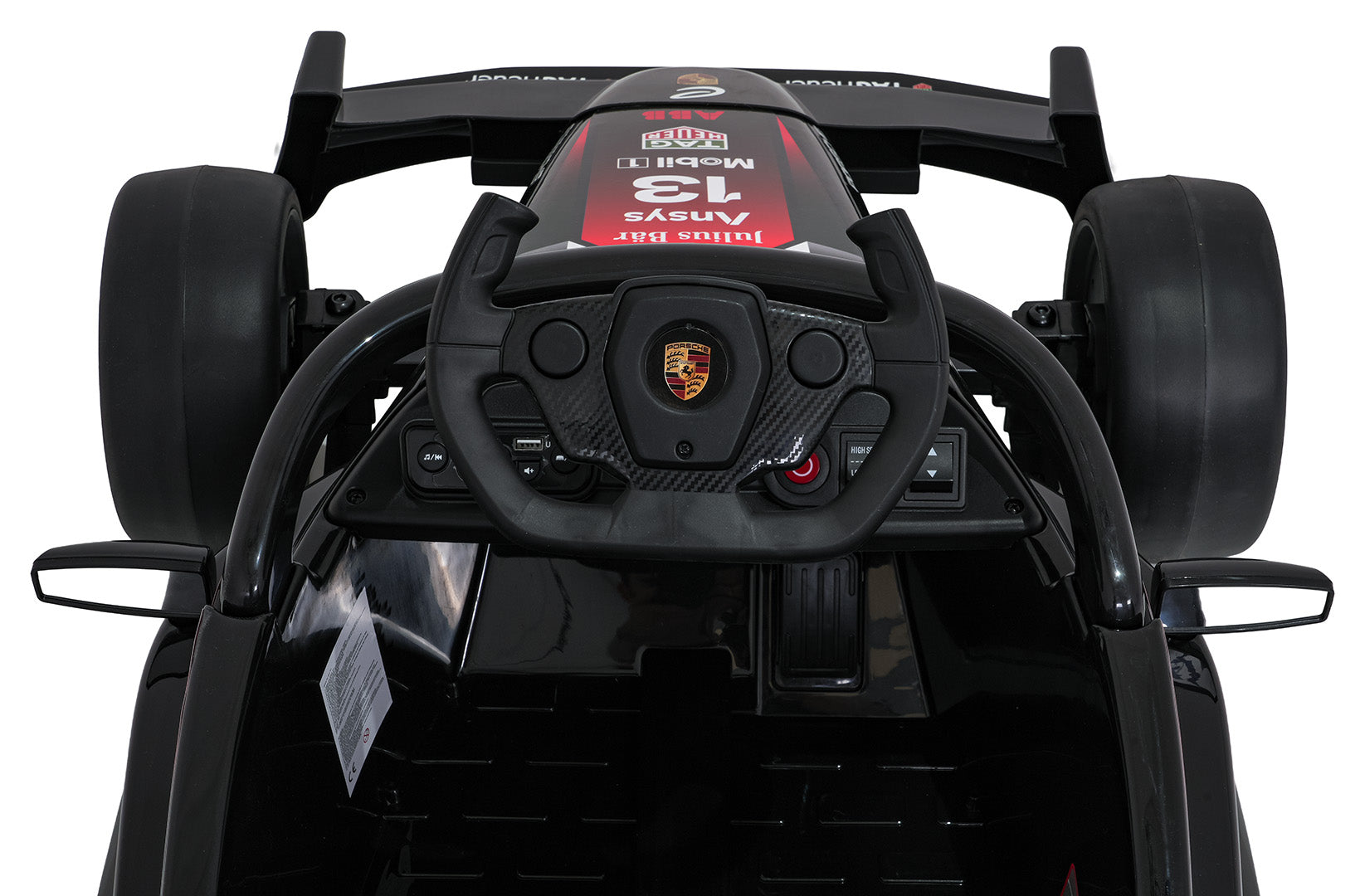 Licencirana formula na akumulator E Porsche - crveno/crni