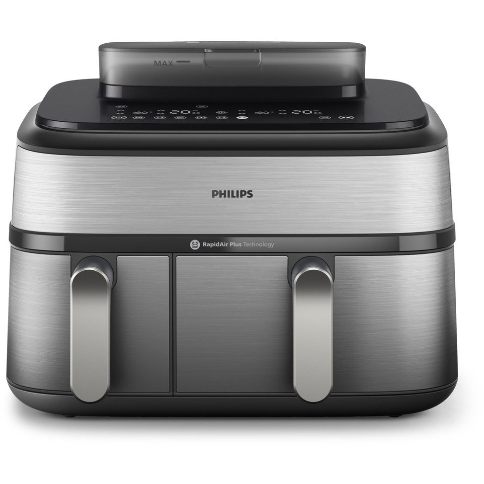Philips 5000 series NA555/00 friteza Dvostruko 9 L Samostojeći 2750 W Friteza na vrući zrak Srebro