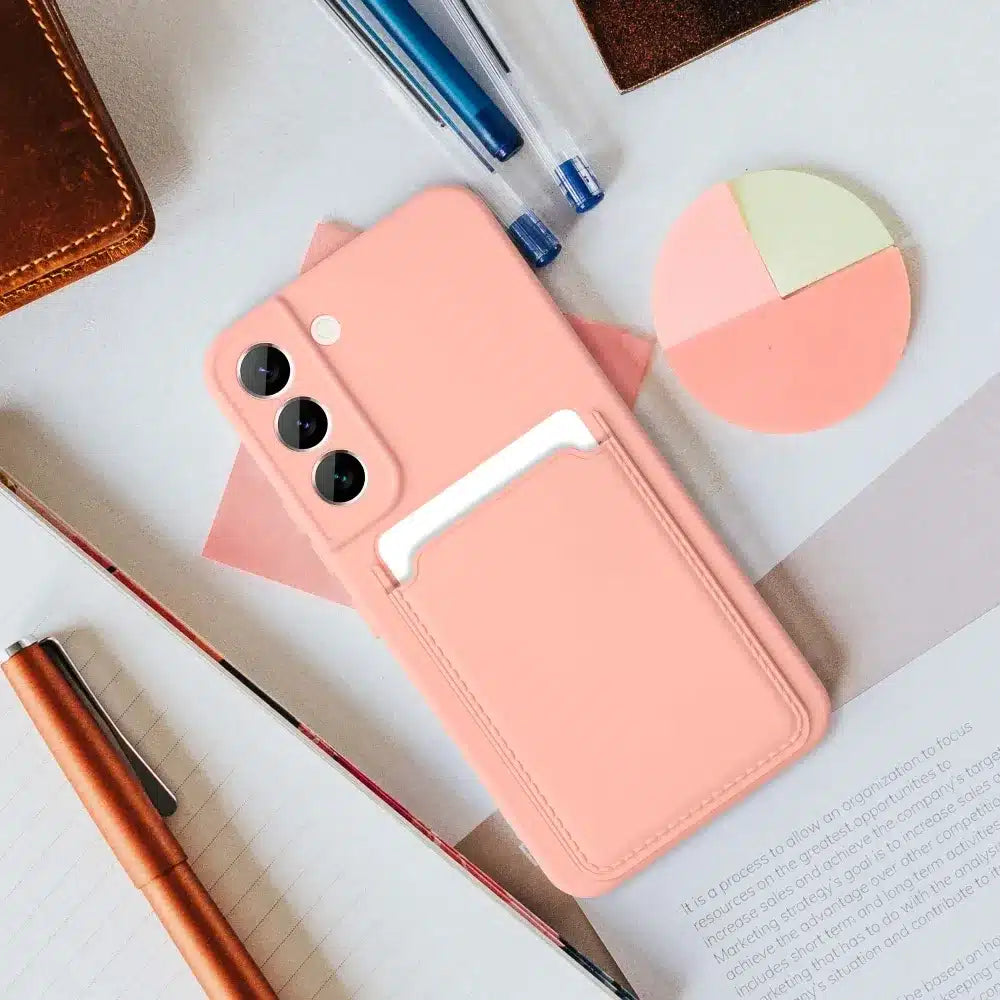 CARD CASE za SAMSUNG A54 5G pink