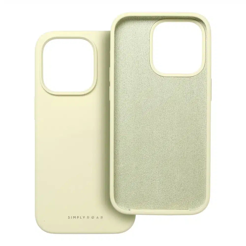 Roar Cloud-Skin maska za iPhone 14 Pro Svijetlo žuta