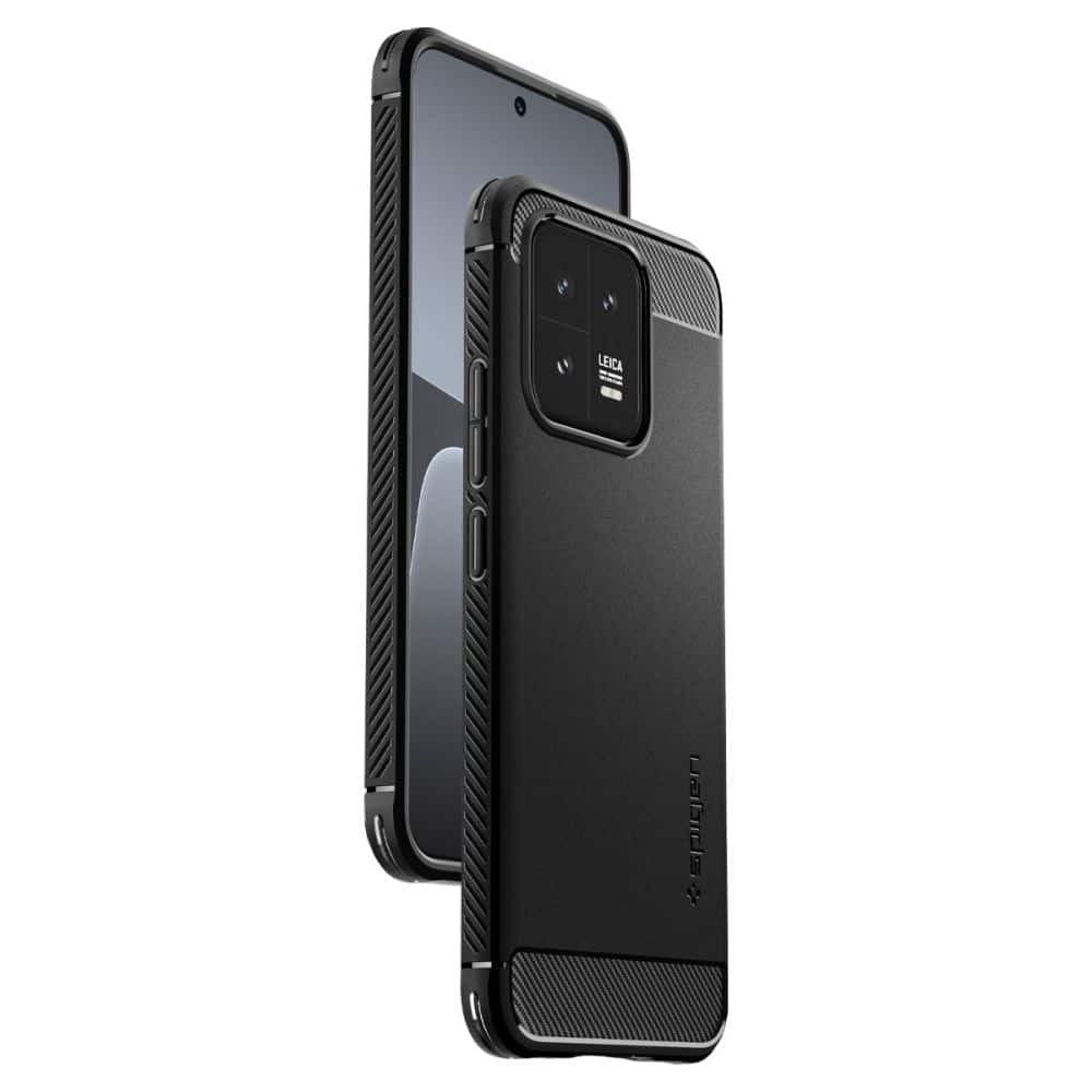 SPIGEN RUGGED ARMOR MASKA ZA XIAOMI 13 MAT CRNA