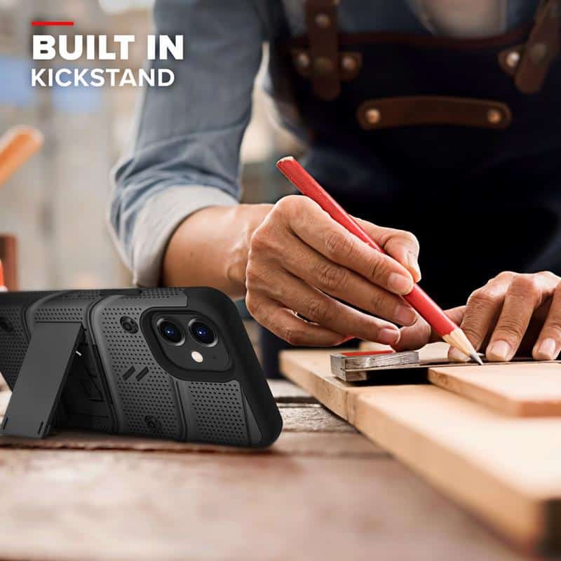 ZIZO Bolt zaštitna futrola Military Grade sa zaštitnim staklom za iPhone 12 mini