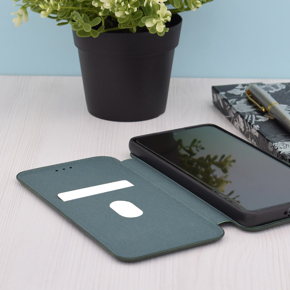 Techsuit Safe Wallet Plus preklopna futrola za Honor X8b – tamno zelena