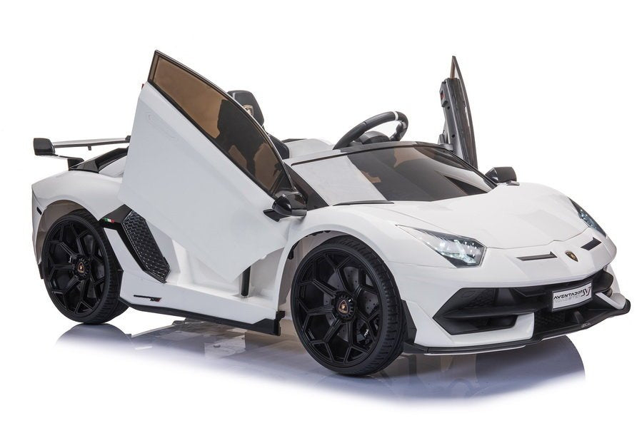 Licencirani auto na akumulator Lamborghini Aventador SX2028 - dvosjed - bijeli
