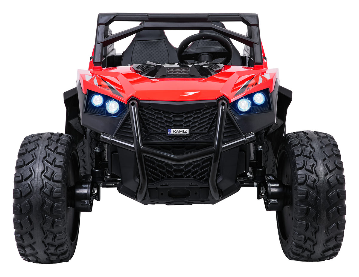 Buggy na akumulator RTR Monster Speed ​​4x4 - dvosjed - crveni