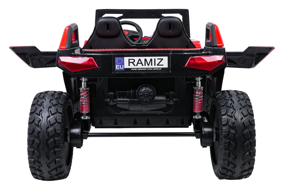 Buggy na akumulator RTR Monster Speed ​​4x4 - dvosjed - crveni