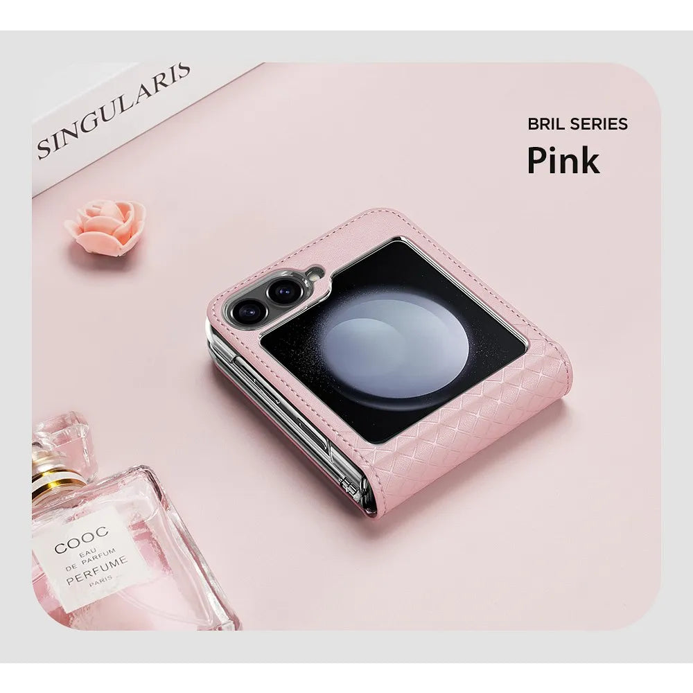 DUX DUCIS BRIL maskica za SAMSUNG Z Flip6/7 FE 5G pink