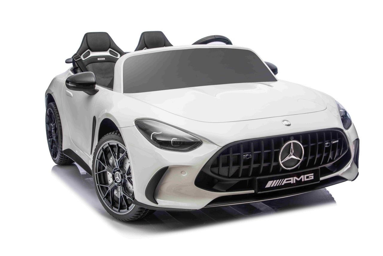 Licencirani auto na akumulator Mercedes Benz GT63 AMG - dvosjed - bijeli