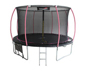 Trampolin 12 FT - crno/rozi
