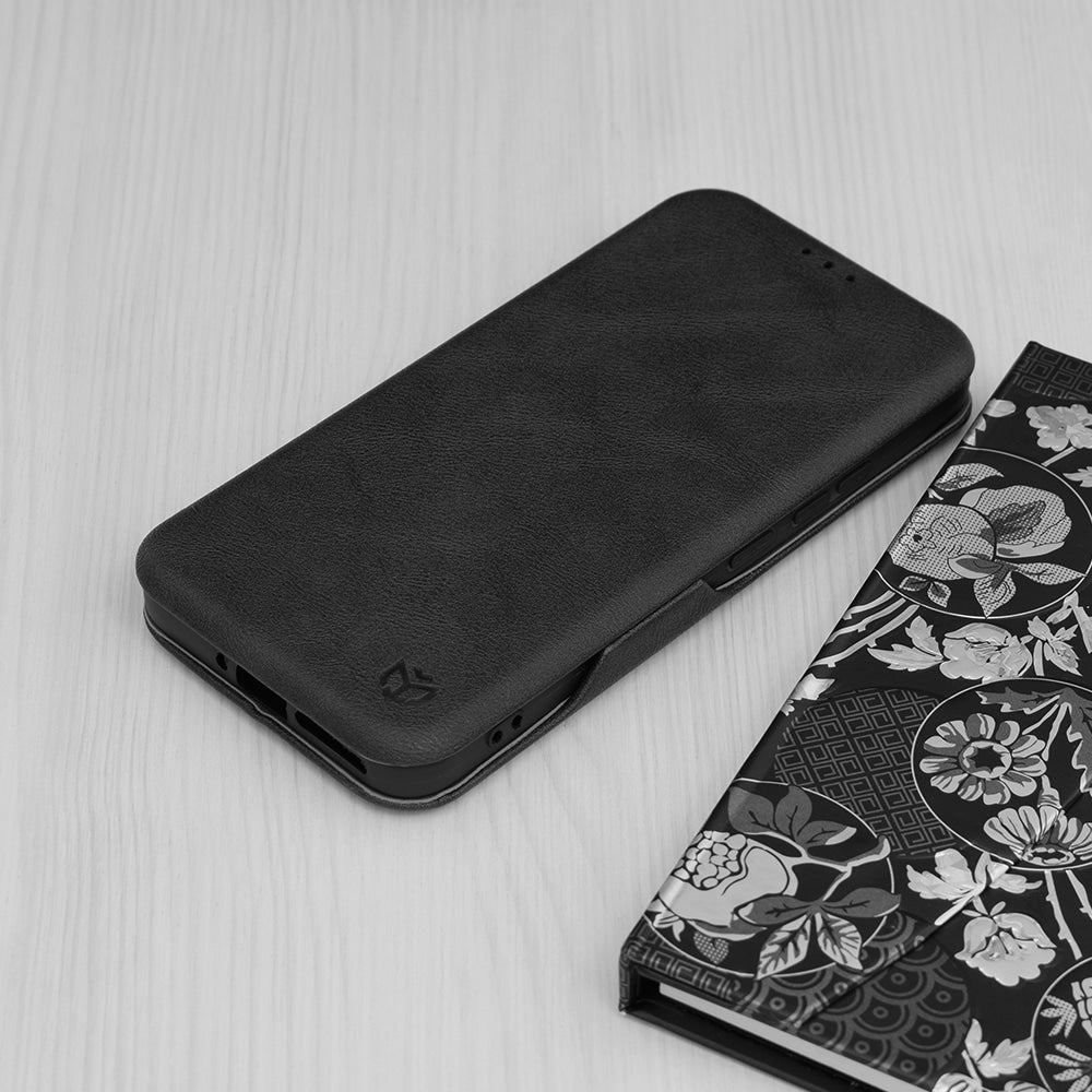 Techsuit Safe Wallet Plus preklopna futrola za Xiaomi 14 – crna