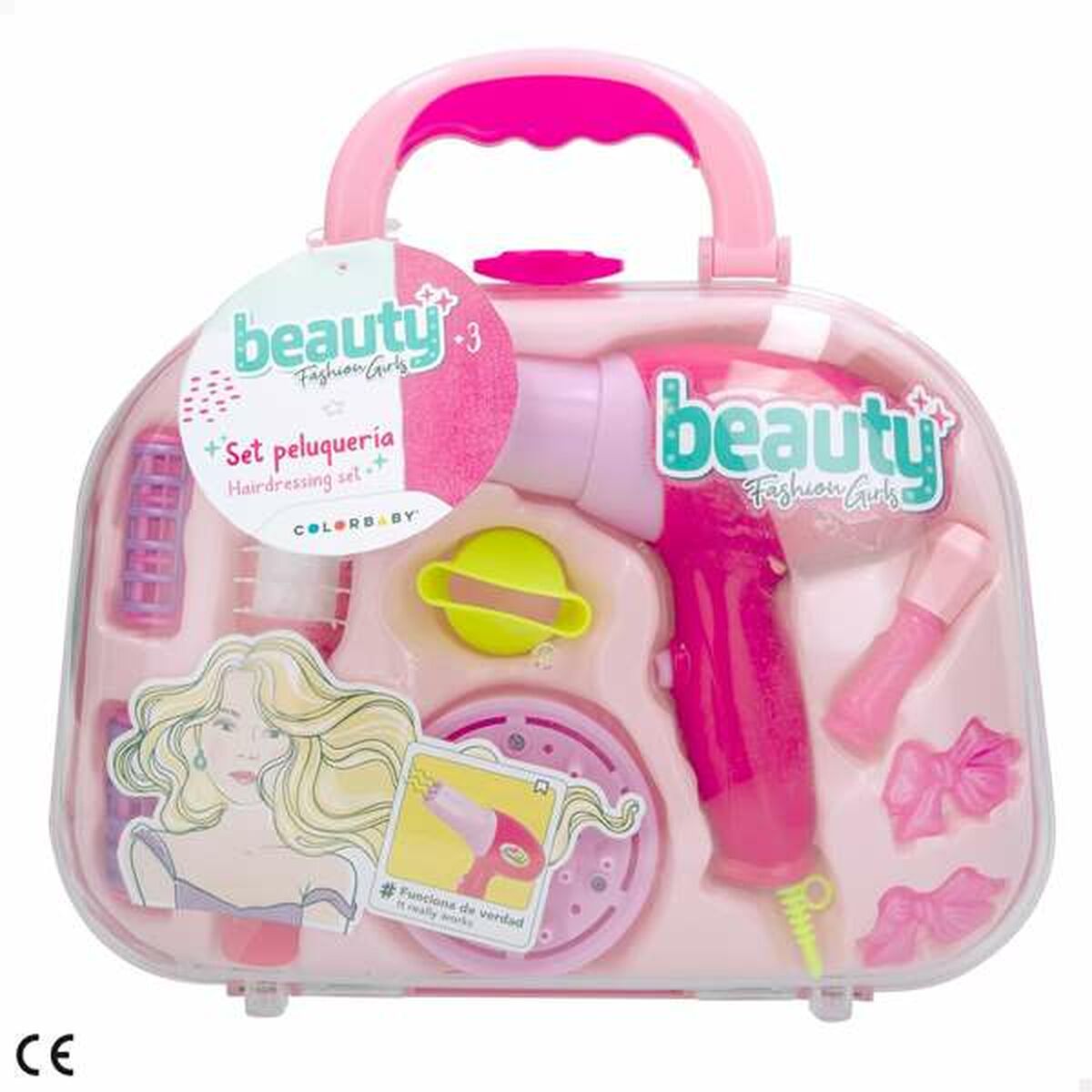 Frizerski Set Colorbaby 29.5 x 8.5 x 23 cm