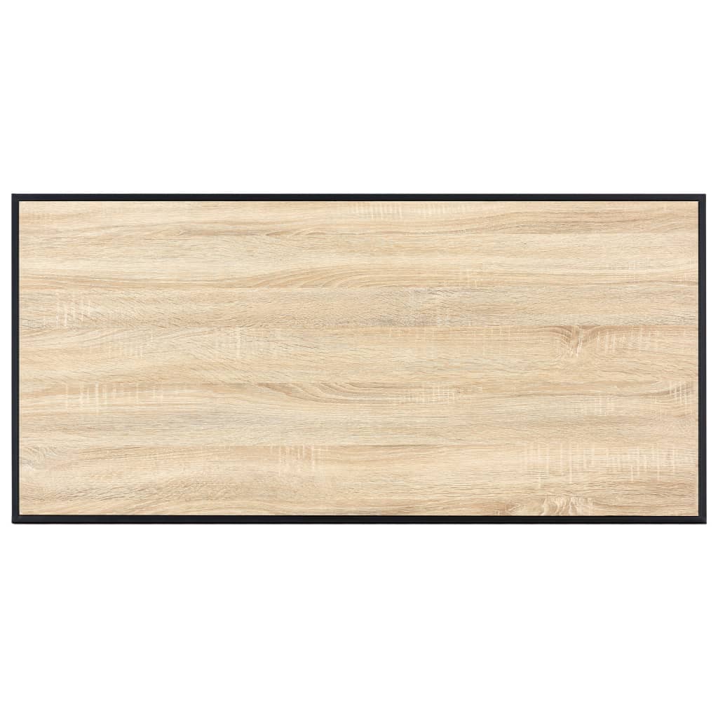 Blagovaonski stol boja hrasta 120 x 60 x 75 cm MDF