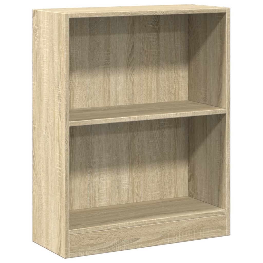 Polica za knjige hrast sonoma 60x24x76 cm konstruirano drvo