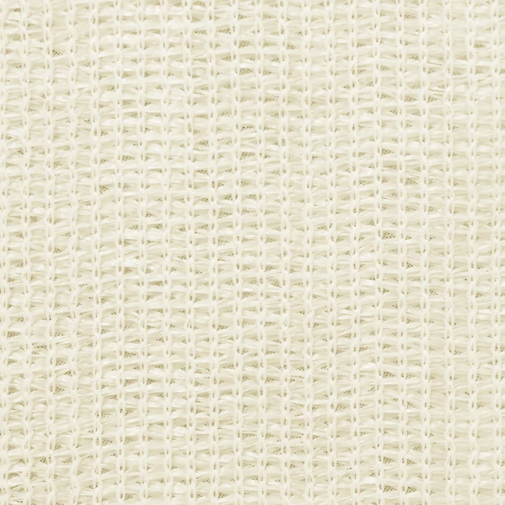Balkonski zastor krem 75 x 500 cm HDPE