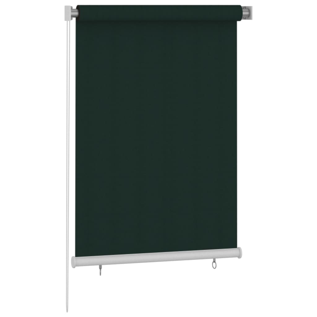 Vanjska roleta za zamračivanje 100 x 140 cm tamnozelena HDPE