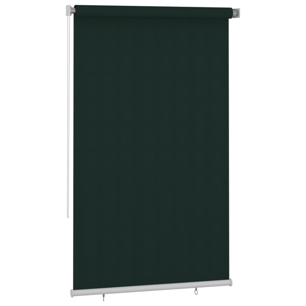 Vanjska roleta za zamračivanje 140 x 230 cm tamnozelena HDPE