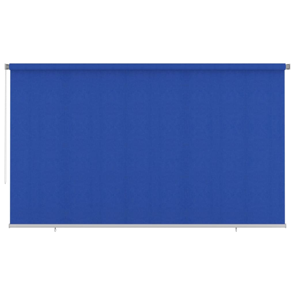 Vanjska roleta za zamračivanje 400 x 230 cm plava HDPE