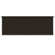 Vanjska roleta za zamračivanje 400 x 140 cm smeđa HDPE