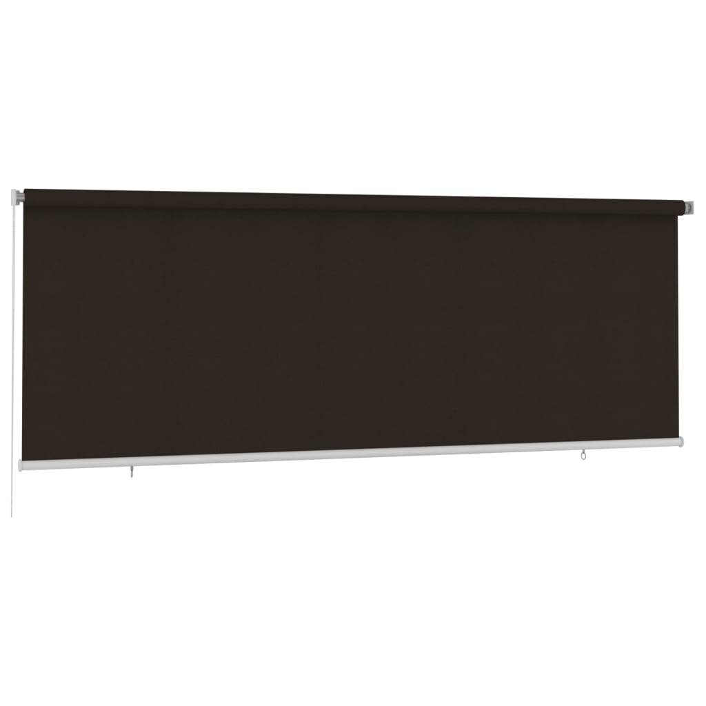 Vanjska roleta za zamračivanje 400 x 140 cm smeđa HDPE