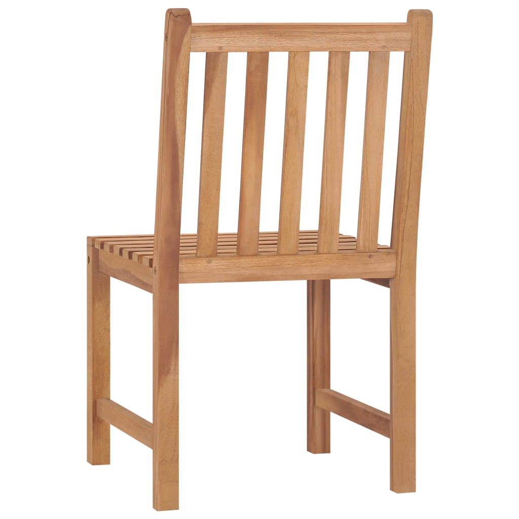 Vrtni blagovaonski set od 7 dijelova 120 x 70 cm masivno tikovino drvo